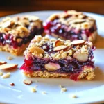 Almond Raspberry Bars