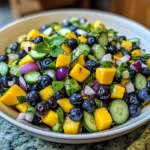 Blueberry Mango Salad Twist