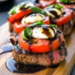 Caprese Filet Mignon Steak