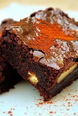 Chocolate Orange Chili Brownies