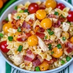 Crack Chicken Pasta Salad