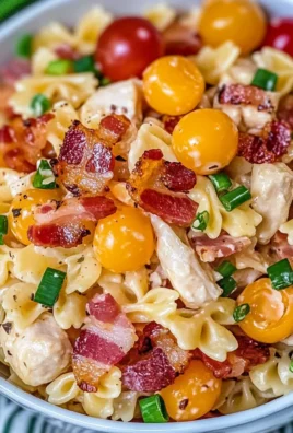 Crack Chicken Pasta Salad