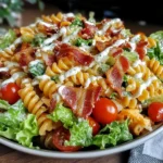 Creamy BLT Pasta Salad