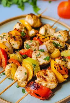 Grilled Chicken Kabobs