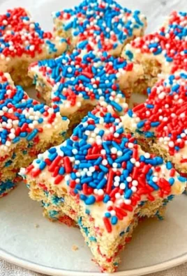 Patriotic Rice Krispies Treats