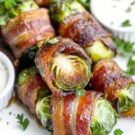 Turkey Turkey Bacon Wrapped Brussel Sprouts