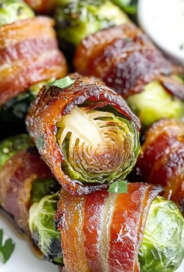 Turkey Turkey Bacon Wrapped Brussel Sprouts